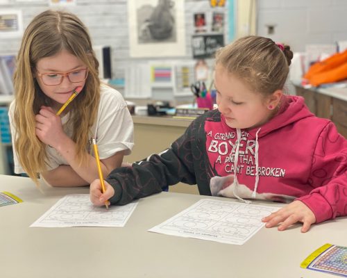 ELEM TwoFemaleStudentsMath